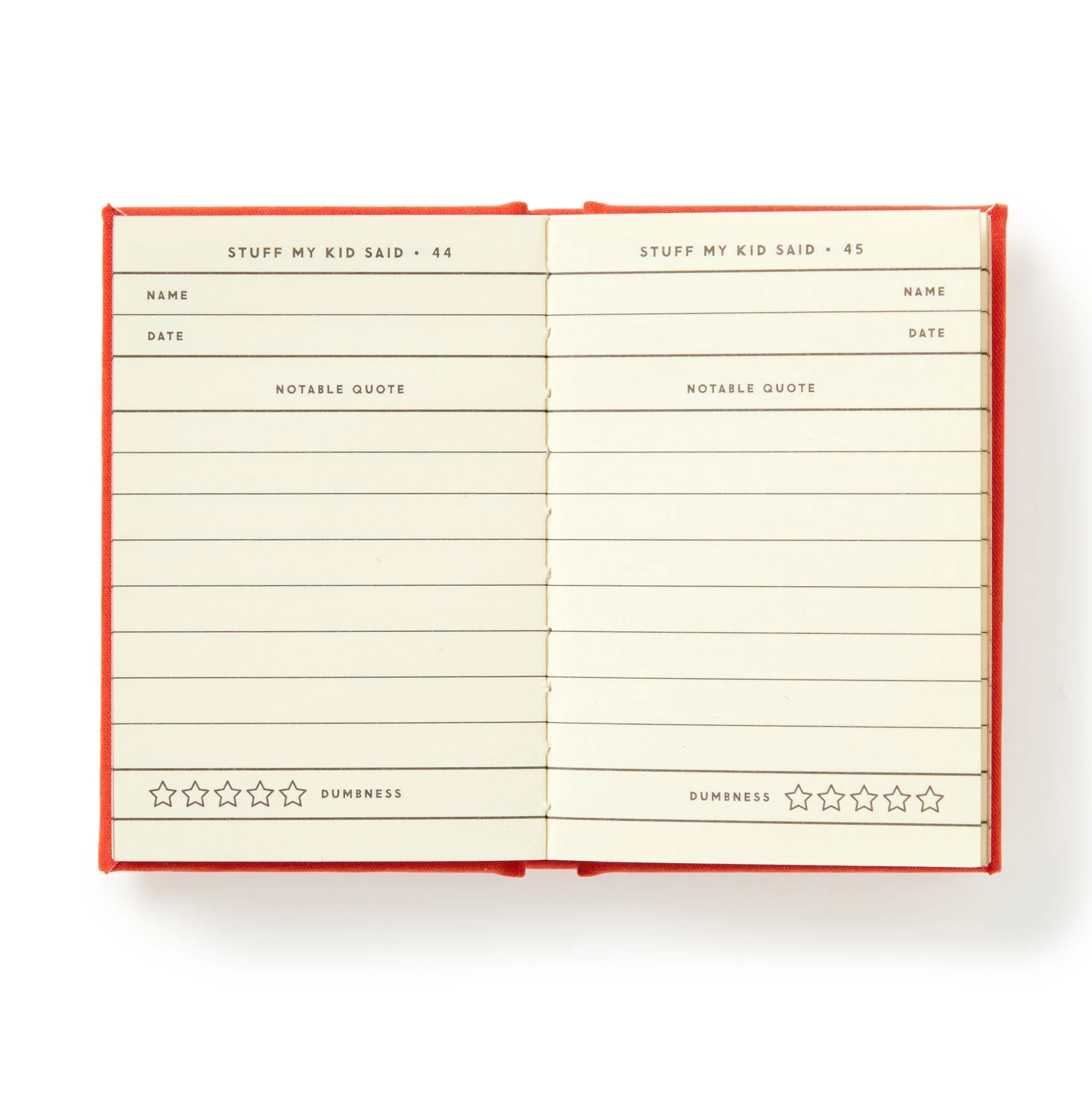 Dumb Things My Kid Said Tiny Diary - Image 5