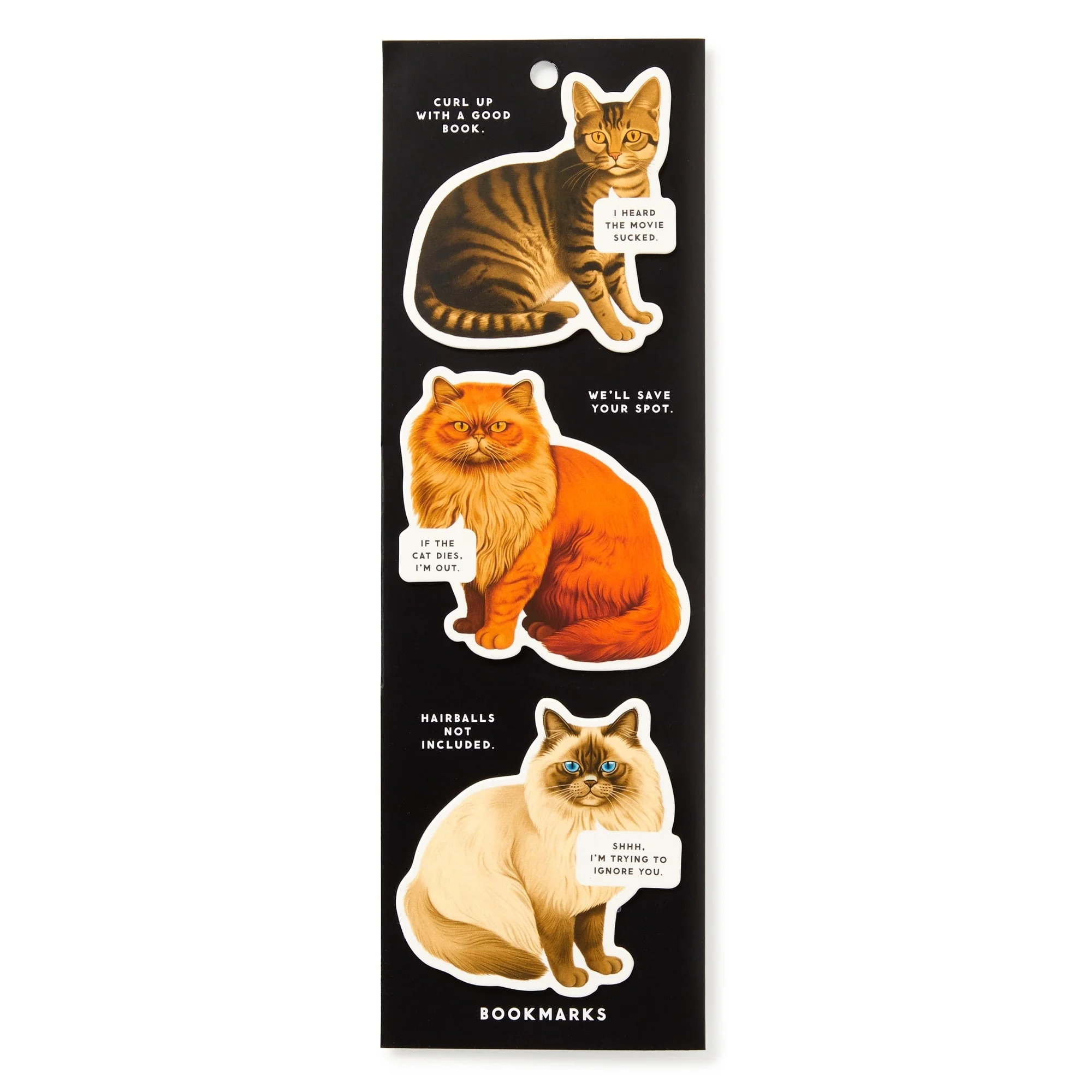 Moody Cats Magnetic Bookmark Set - Image 6