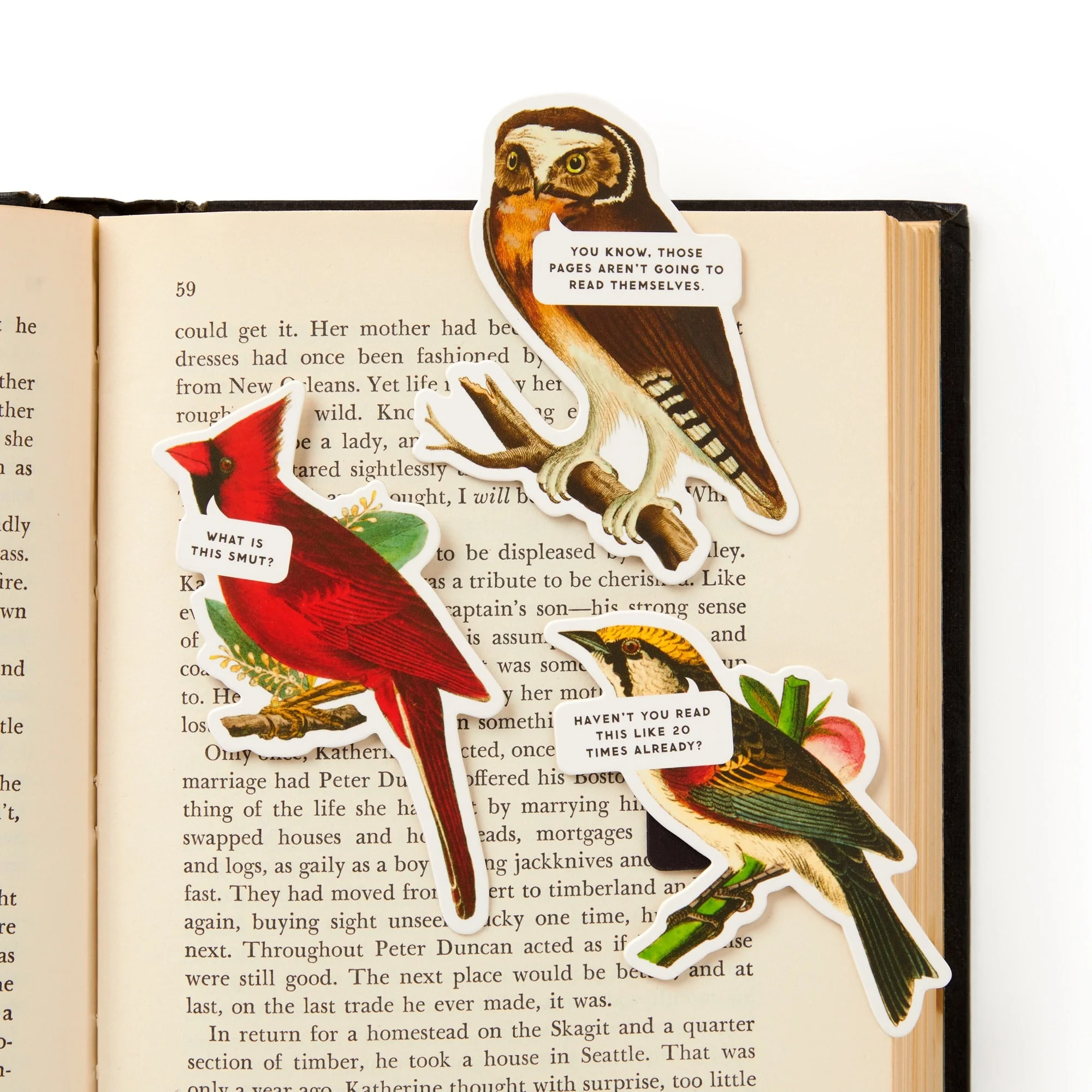 Salty Birds Magnetic Bookmark Set - Image 5